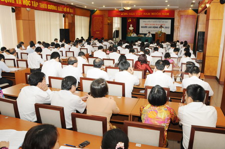Hội nghị người lao động Tổng công ty Quản lý bay Việt Nam 2012